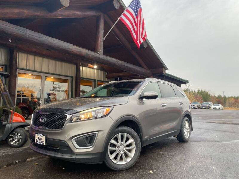2016 Kia Sorento for sale at Lakes Area Auto Solutions in Baxter MN