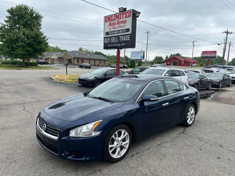 2014 Nissan Maxima for sale at Unlimited Auto Group in West Chester OH