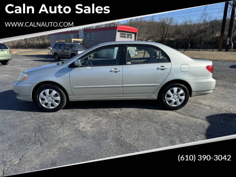 2003 Toyota Corolla for sale at Caln Auto Sales in Coatesville PA