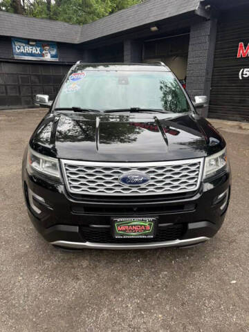 2016 Ford Explorer Platinum