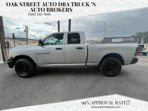 2012 RAM 1500 for sale at Oak Street Auto DBA Truck 'N Auto Brokers in Pocatello ID
