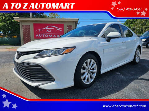 2019 Toyota Camry for sale at A TO Z  AUTOMART - A TO Z AUTOMART in West Palm Beach FL