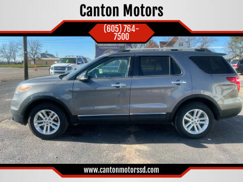 2014 Ford Explorer for sale at Canton Motors in Canton SD