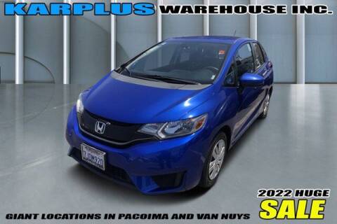 2015 Honda Fit for sale at Karplus Warehouse in Pacoima CA
