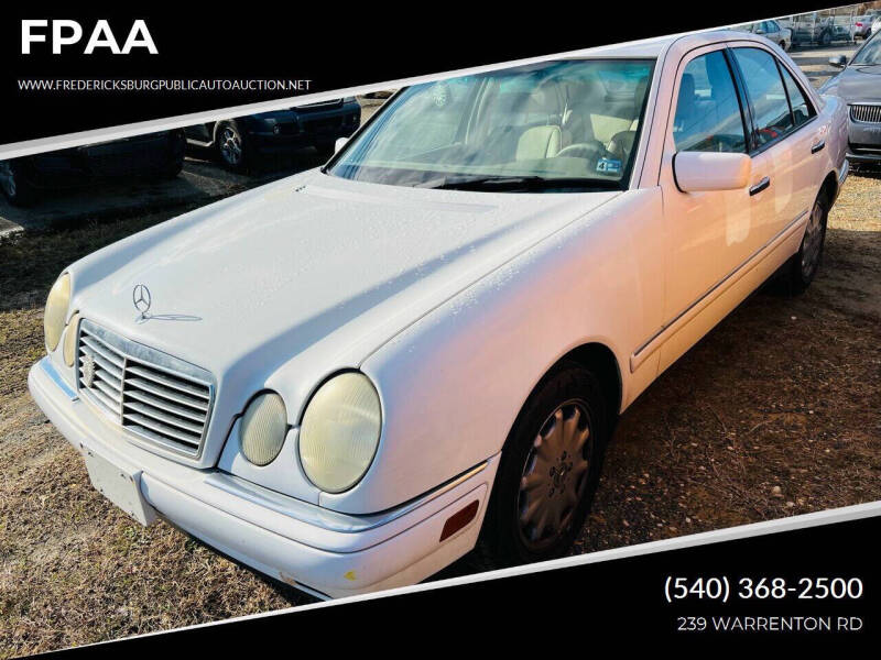 1999 Mercedes-Benz E-Class for sale at FPAA in Fredericksburg VA