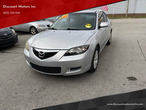 2007 Mazda MAZDA3 for sale at Discount Motors Inc in Nashville TN