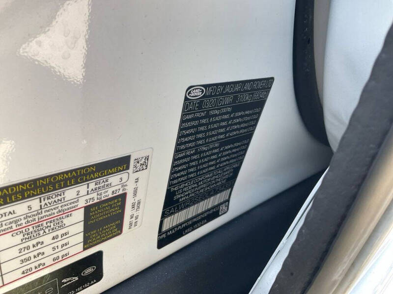 2020 Land Rover Range Rover Sport P525 HSE Dynamic