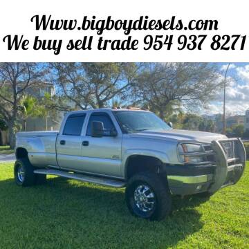 2005 Chevrolet Silverado 3500 for sale at BIG BOY DIESELS in Fort Lauderdale FL