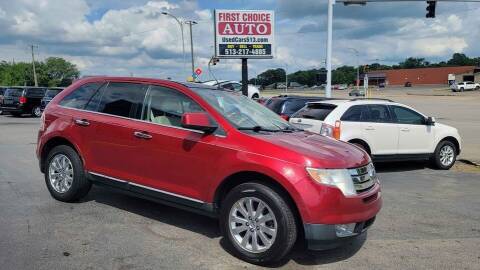 2008 Ford Edge for sale at FIRST CHOICE AUTO Inc in Middletown OH