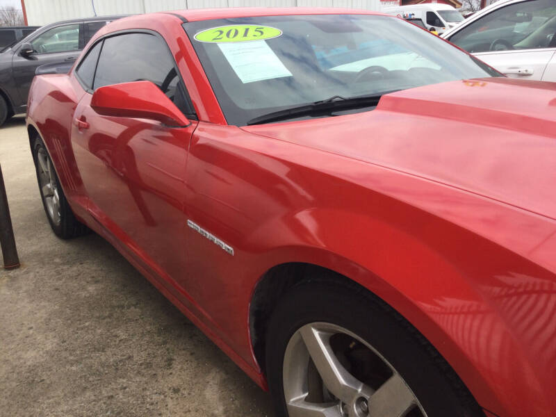 2015 Chevrolet Camaro for sale at HERMANOS SANCHEZ AUTO SALES LLC in Dallas TX