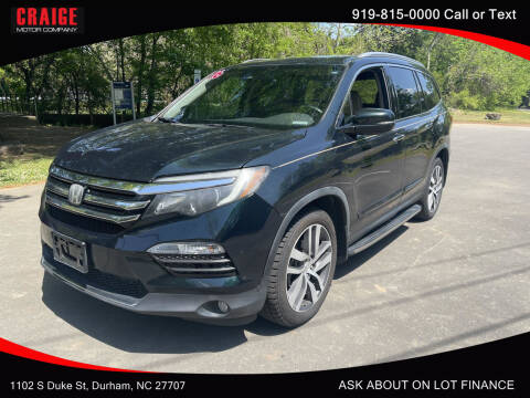2016 Honda Pilot for sale at CRAIGE MOTOR CO in Durham NC