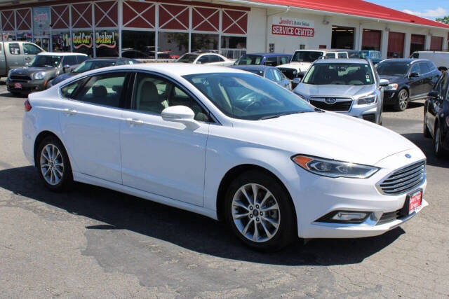 2017 Ford Fusion for sale at Jennifer's Auto Sales & Service in Spokane Valley, WA