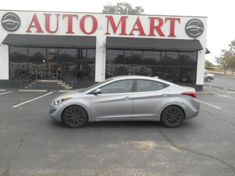 2016 Hyundai Elantra for sale at AUTO MART in Montgomery AL