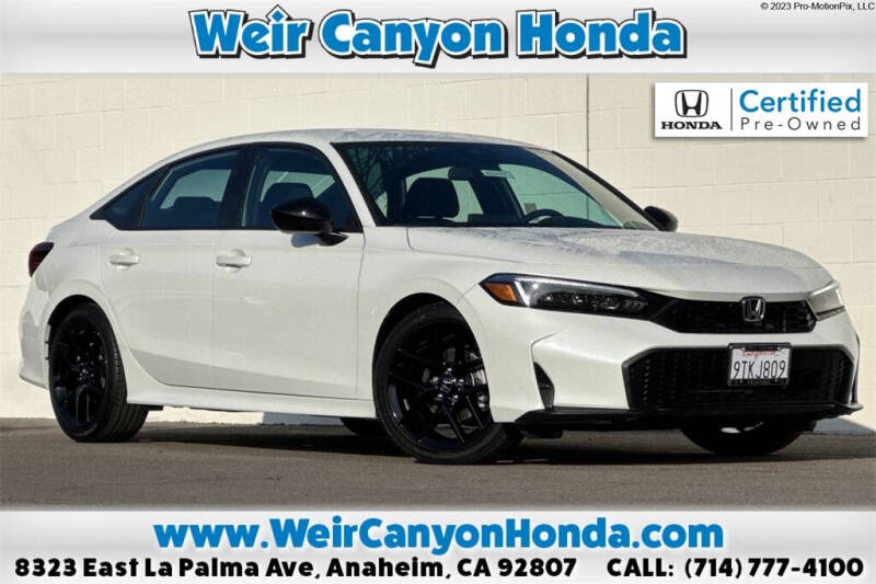 2025 Honda Civic Sport