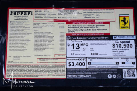 2022 Ferrari 812 GTS