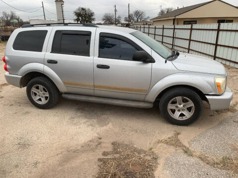2005 Dodge Durango for sale at WF AUTOMALL in Wichita Falls TX