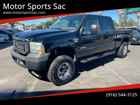 2003 Ford F-250 Super Duty for sale at Motor Sports Sac in Sacramento CA