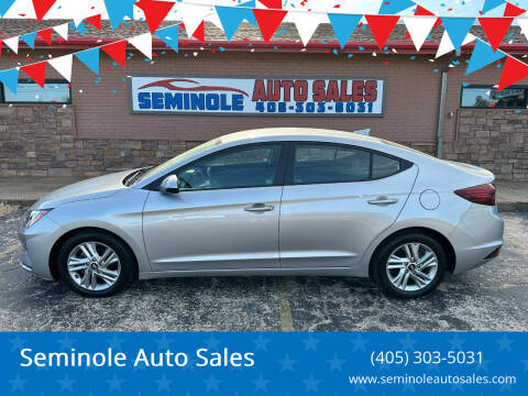 2020 Hyundai Elantra for sale at Seminole Auto Sales in Seminole OK