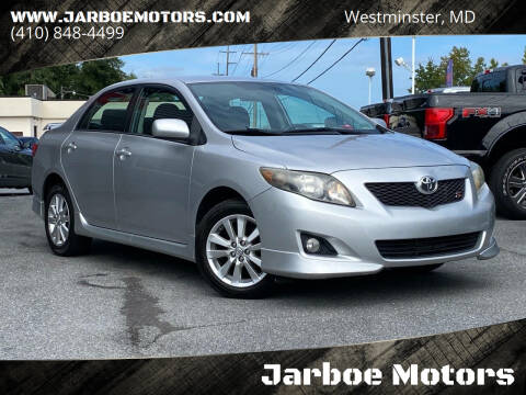 2010 Toyota Corolla for sale at Jarboe Motors in Westminster MD