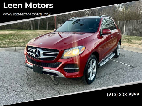 2016 Mercedes-Benz GLE for sale at Leen Motors in Merriam KS