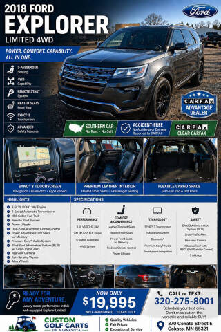 2018 Ford Explorer Limited