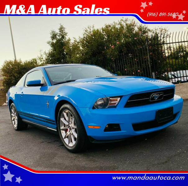 2010 Ford Mustang for sale at M&A Auto Sales in Sacramento CA