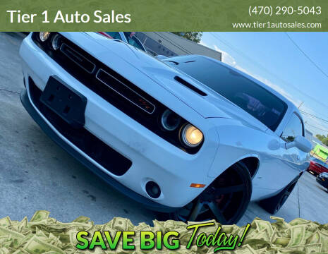 2017 Dodge Challenger for sale at Tier 1 Auto Sales in Gainesville GA