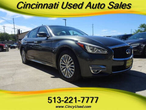 2015 Infiniti Q70L for sale at Cincinnati Used Auto Sales in Cincinnati OH