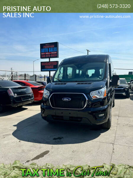 2022 Ford Transit for sale at PRISTINE AUTO SALES INC in Pontiac MI