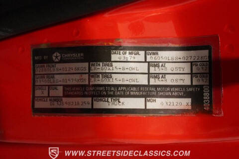 1979 Dodge D150 Pickup