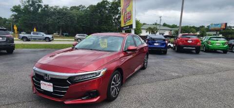 2021 Honda Accord Hybrid for sale at Auto Cars in Murrells Inlet SC