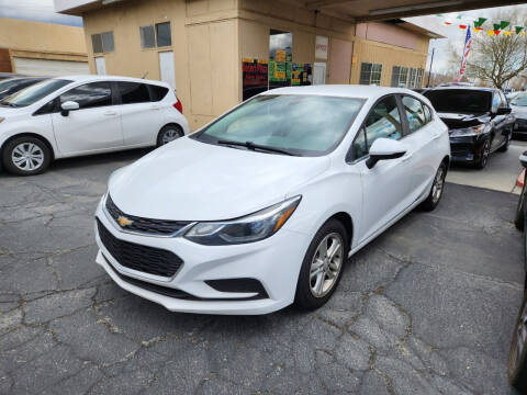2017 Chevrolet Cruze for sale at E and M Auto Sales in Bloomington CA