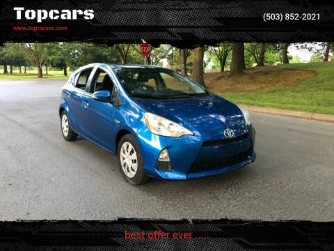 2014 Toyota Prius c for sale at Topcars in Wilsonville OR