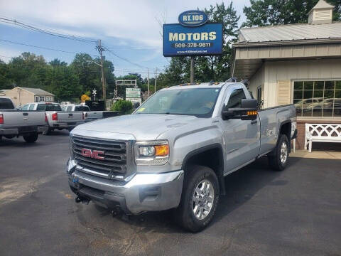 2016 GMC Sierra 2500HD for sale at Route 106 Motors in East Bridgewater MA