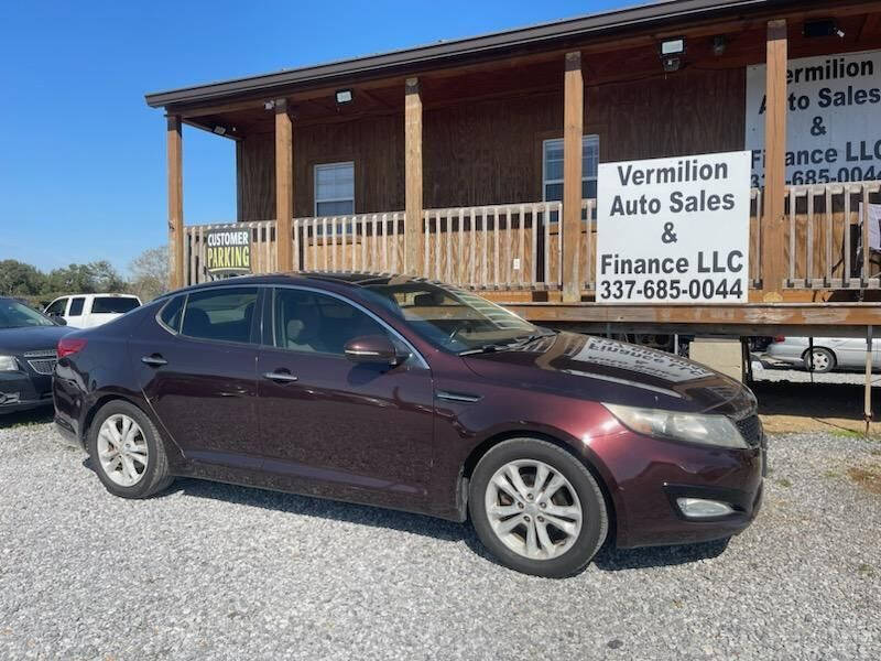 2012 Kia Optima for sale at Vermilion Auto Sales & Finance in Erath LA