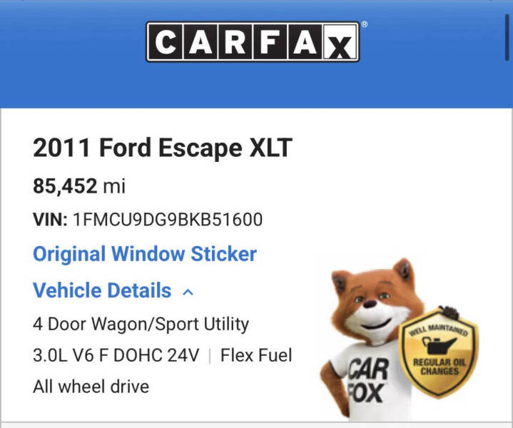 2011 Ford Escape XLT