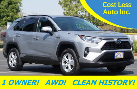 2021 Toyota RAV4 Hybrid for sale at Cost Less Auto Inc. in Rocklin CA