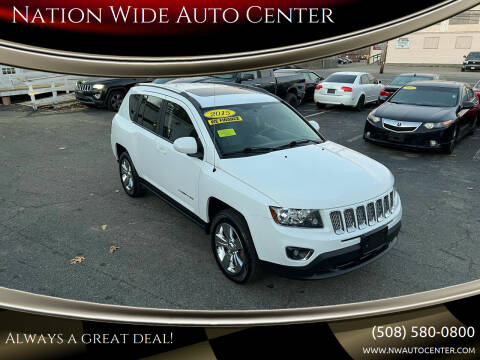 2015 Jeep Compass for sale at Nation Wide Auto Center in Brockton MA