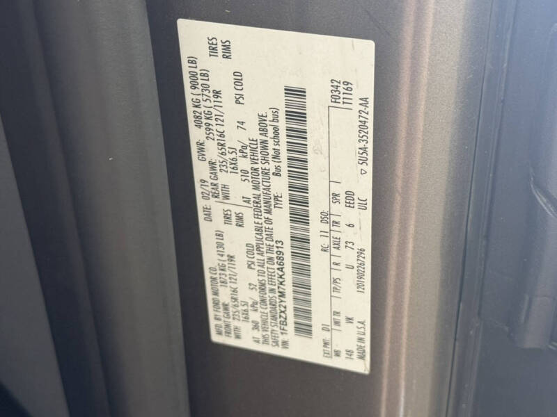 2019 Ford Transit