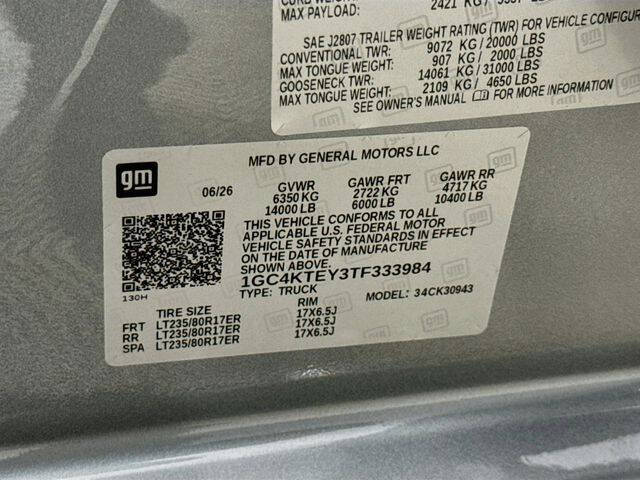 2026 Chevrolet Silverado 3500HD