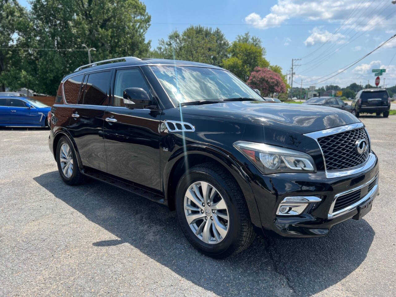 2016 INFINITI QX80 for sale at CarZone & Auto Brokers in Newport News, VA