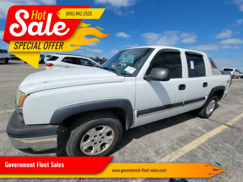 2003 Chevrolet Avalanche for sale at Government Fleet Sales in Kansas City MO