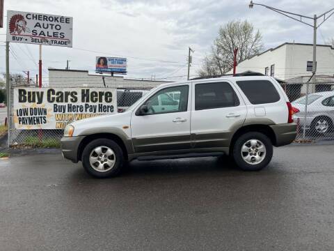 2003 Mazda Tribute for sale at Cherokee Auto Sales in Knoxville TN