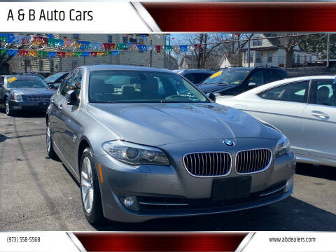 2012 BMW 5 Series for sale at A & B Auto Cars in Newark NJ