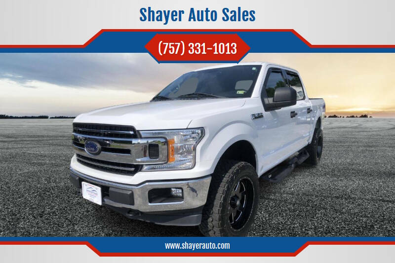 2018 Ford F-150 for sale at Shayer Auto Sales in Cape Charles VA