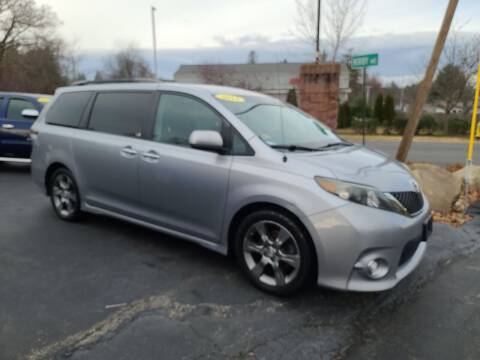 2013 Toyota Sienna for sale at R C Motors in Lunenburg MA