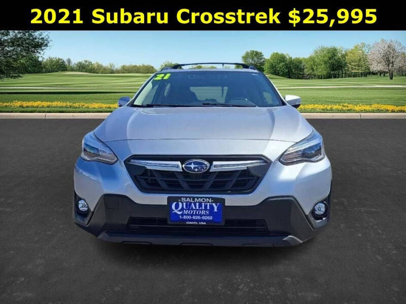 Used 2021 Subaru Crosstrek Limited with VIN JF2GTHNC7M8318441 for sale in Salmon, ID