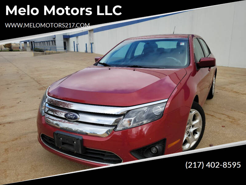 2010 Ford Fusion for sale at Melo Motors LLC in Springfield IL