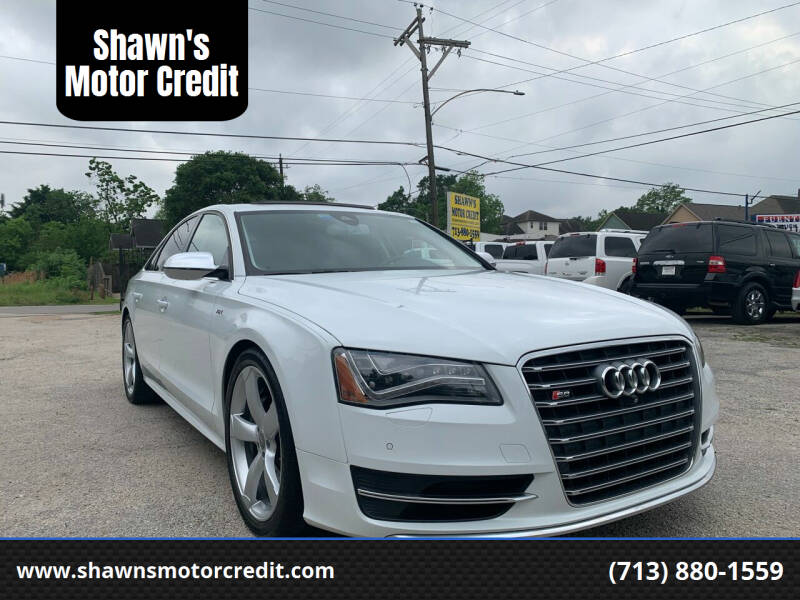 2014 Audi S8 for sale at Shawn's Motor Credit in Houston TX