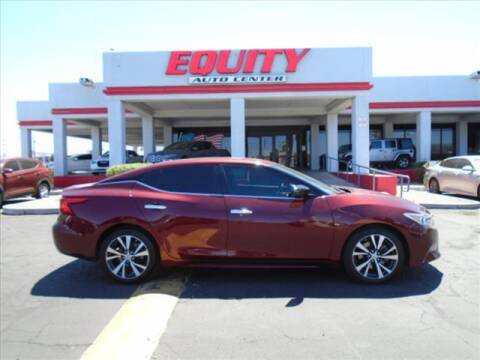 2016 Nissan Maxima for sale at EQUITY AUTO CENTER in Phoenix AZ